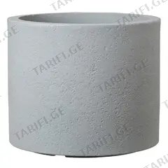პლასტმასის ქოთანი Scheurich 130/50 Stony Grey 41x50 სმ