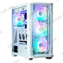 Zalman PC case Z10 Duo White კომპიუტერის ქეისი