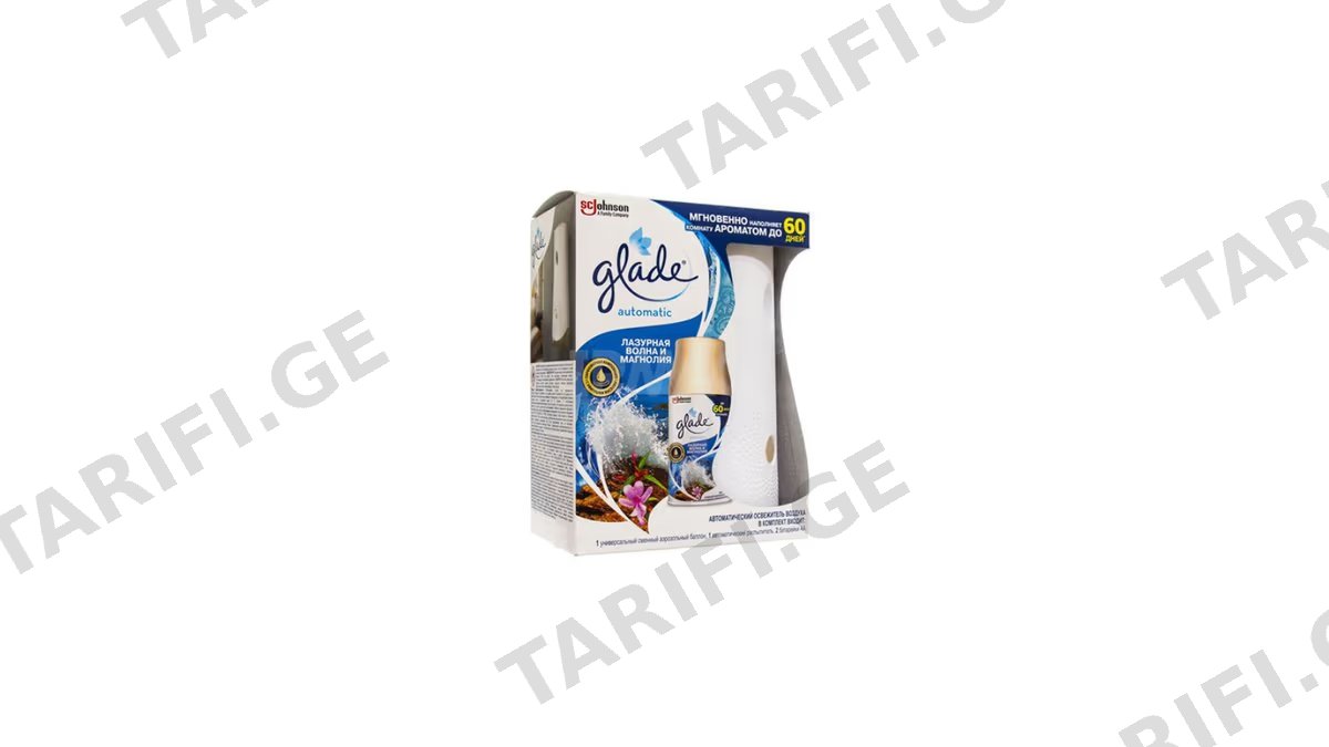 GLADE ჰაერის ელექტრო აეროზოლი მაგნოლია 269მლ