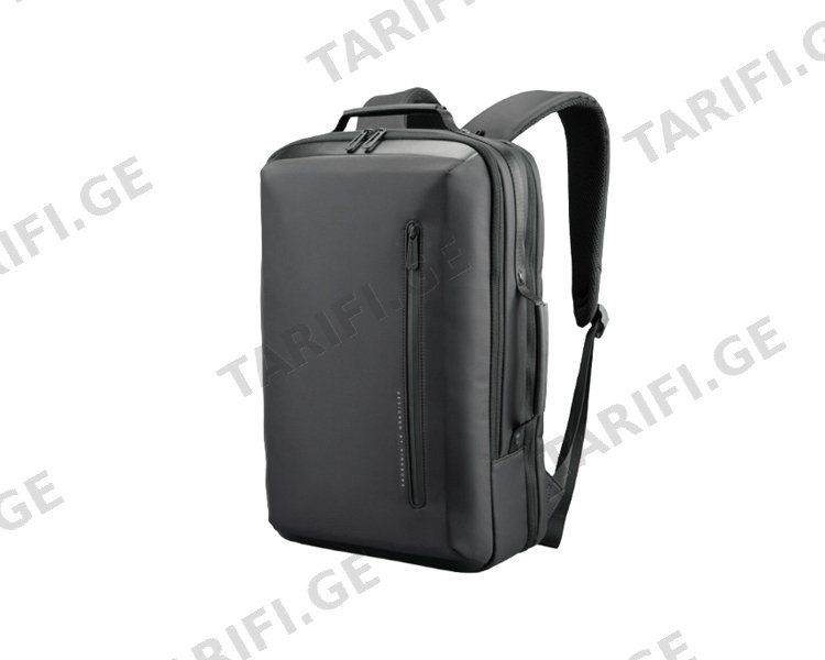 ზურგჩანთა Kingsons Waterproof Laptop Backpack With USB Charger 15.6" Black - KS3223W