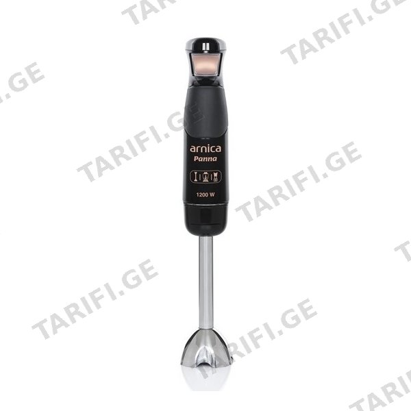 ხელის ბლენდერი ARNICA GH21580, 1200W, HAND BLENDER, BLACK