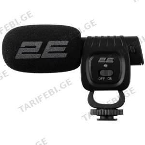 2Е MG020 Shotgun Mic Pro ON/OFF 3.5mm