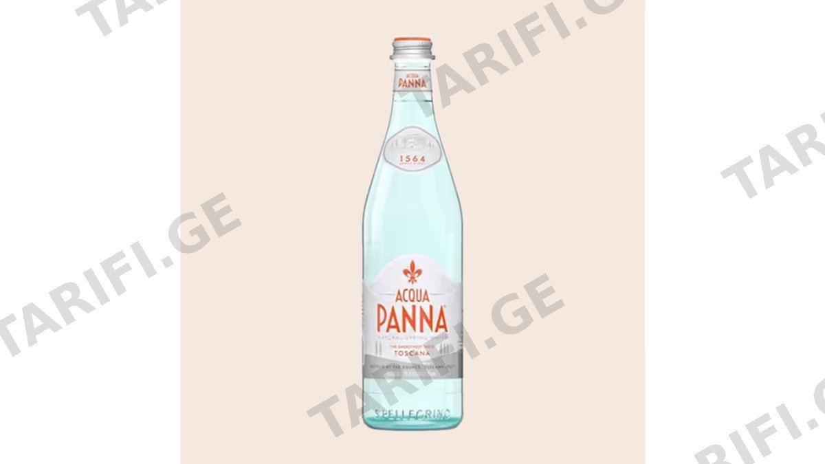 Aqua Panna-წყაროს წყალი აქუა პანა750მლ