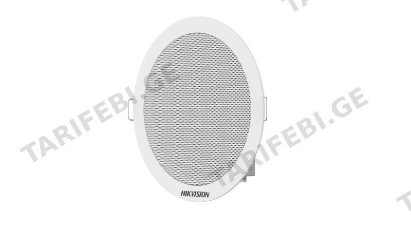Hikvision, DS-QAE0206G1E-V, ჭერის ანალოგური დინამიკი