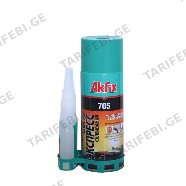 წებო MDF-ის 400 მლ +100 გრ AKFIX