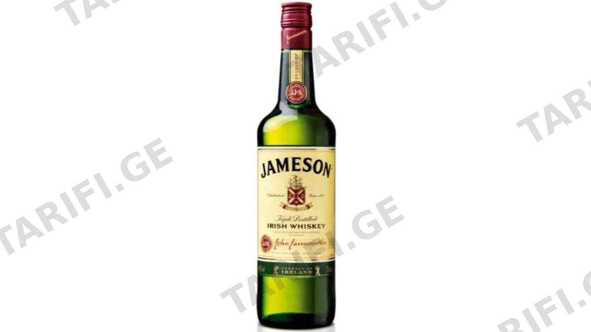 JOHN JAMESON - ვისკი, ჯონ ჯეიმსონი, 40% 0,5