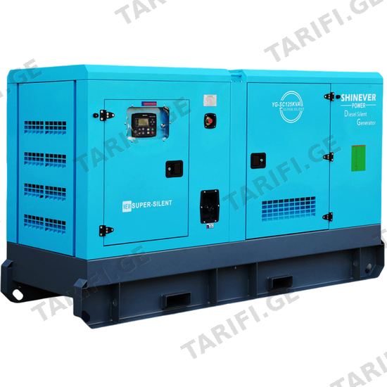 გენერატორი (დიზელზე) SHINEVER LD1032 (100KVA, 80KW)