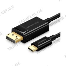 UGREEN MM139 USB Type C to DP Cable 1.5m გადამყვანი