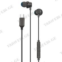 Proove Scape C1 Type-C black სადენიანი ყურსასმენი