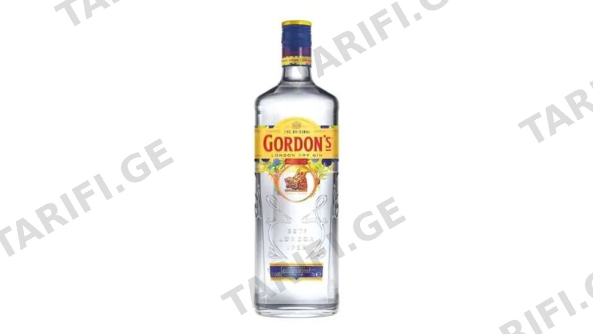 გორდონს მშრალი ჯინი 0.7 ლ