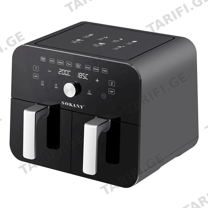 აეროგრილი 10ლ Sokany SK-10008