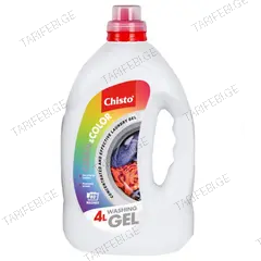 სარეცხი გელი ტანსაცმლის Chistolub Color Chisto 4000 მლ