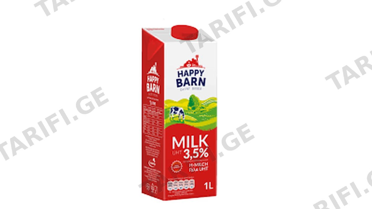 რძე /Mlekpol/ პასტერიზებული 3,5% 1 ლ