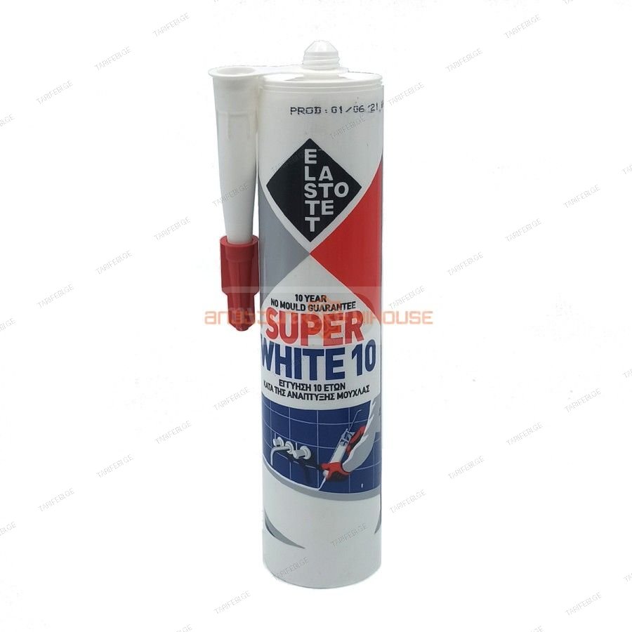 სილიკონი ანტიბაქტერიული ELASTOTET SUPER WHITE 10 SILICONE WH