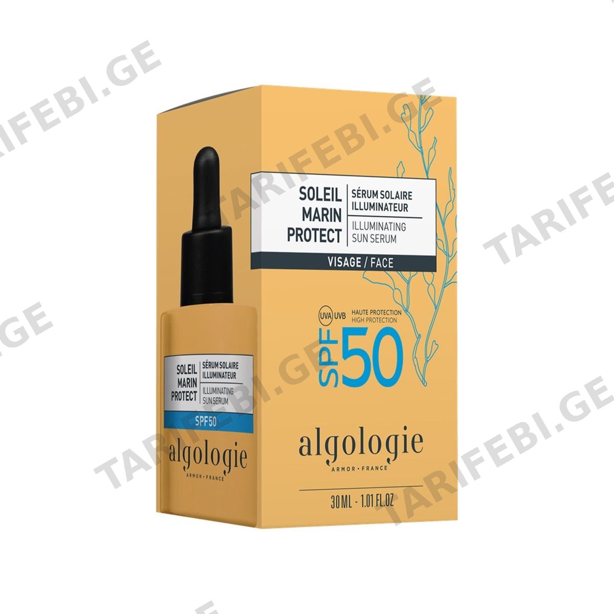 სახის შრატი Soleil Protect SPF50 30 მლ 1869 ალგოლოჟი - Algologie