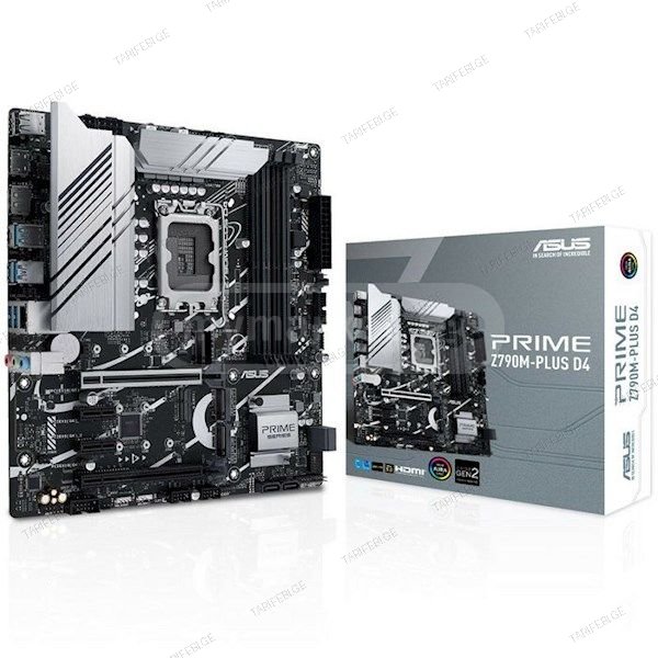 ASUS PRIME Z790M-PLUS D4, LGA1700, 4xDDR4, 3xM.2