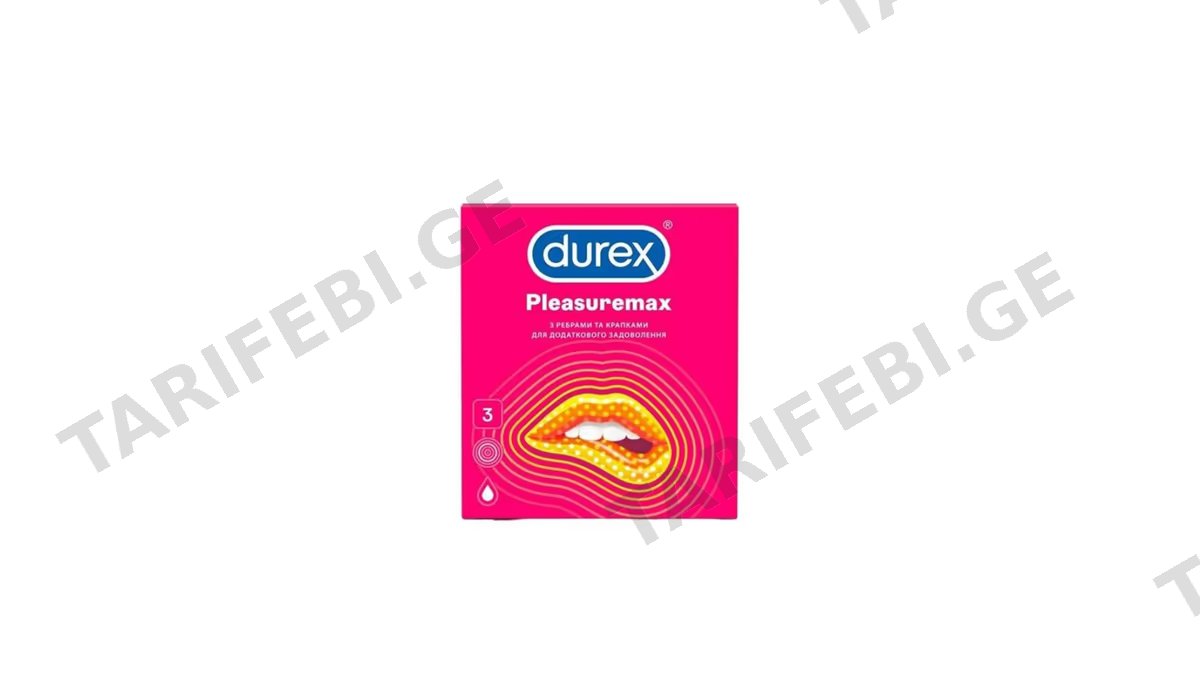 DUREX პრეზერვატივი 3ც