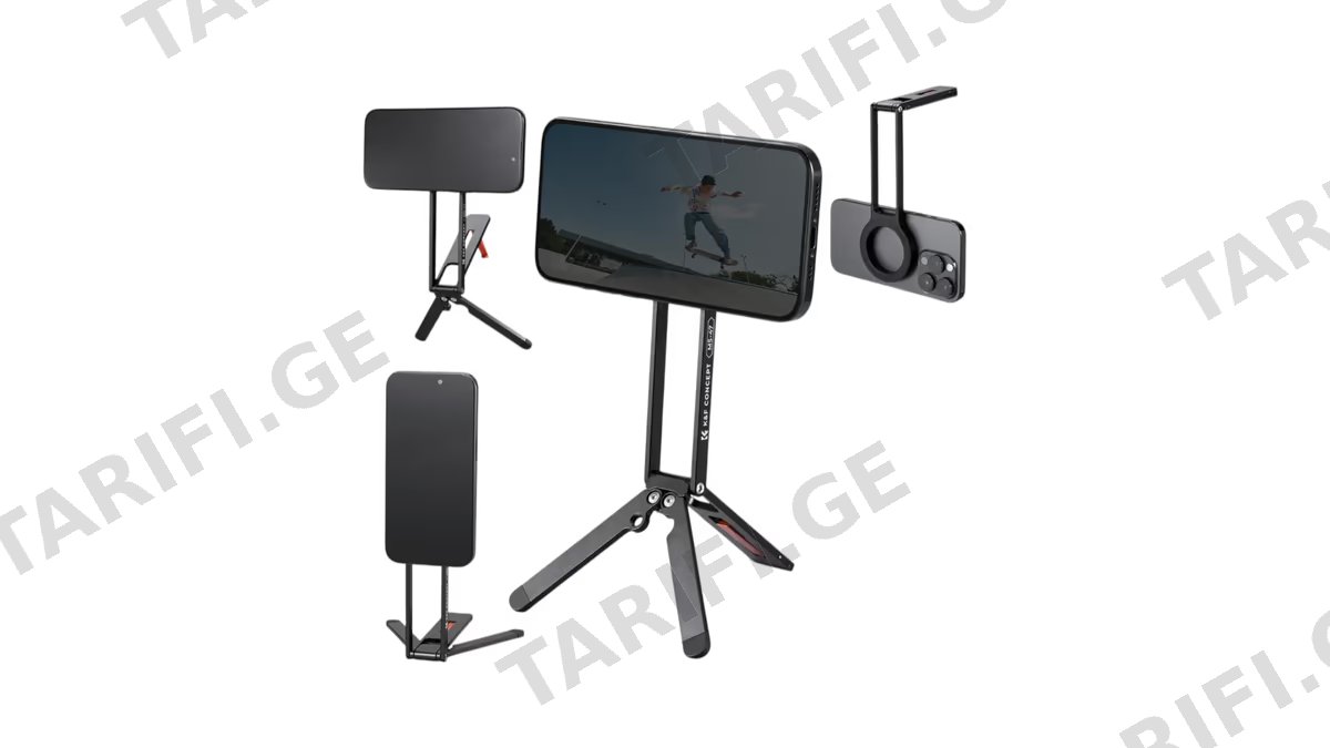 K&F Concept, Strong Magnetic Mini Tripod (Black) - KF31.139V1