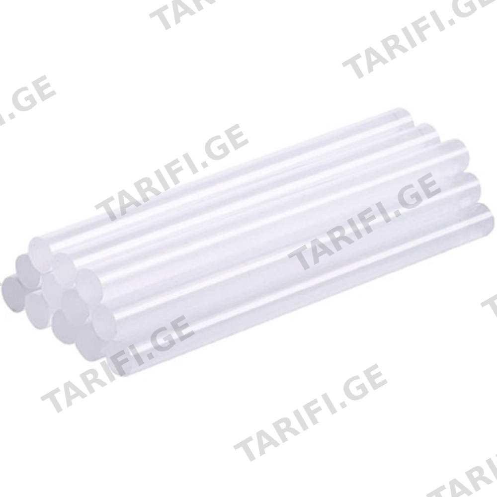 სილიკონის ჩხირები Wokin 555510, 11.2×100 mm 12Pcs, Glue Stick Set