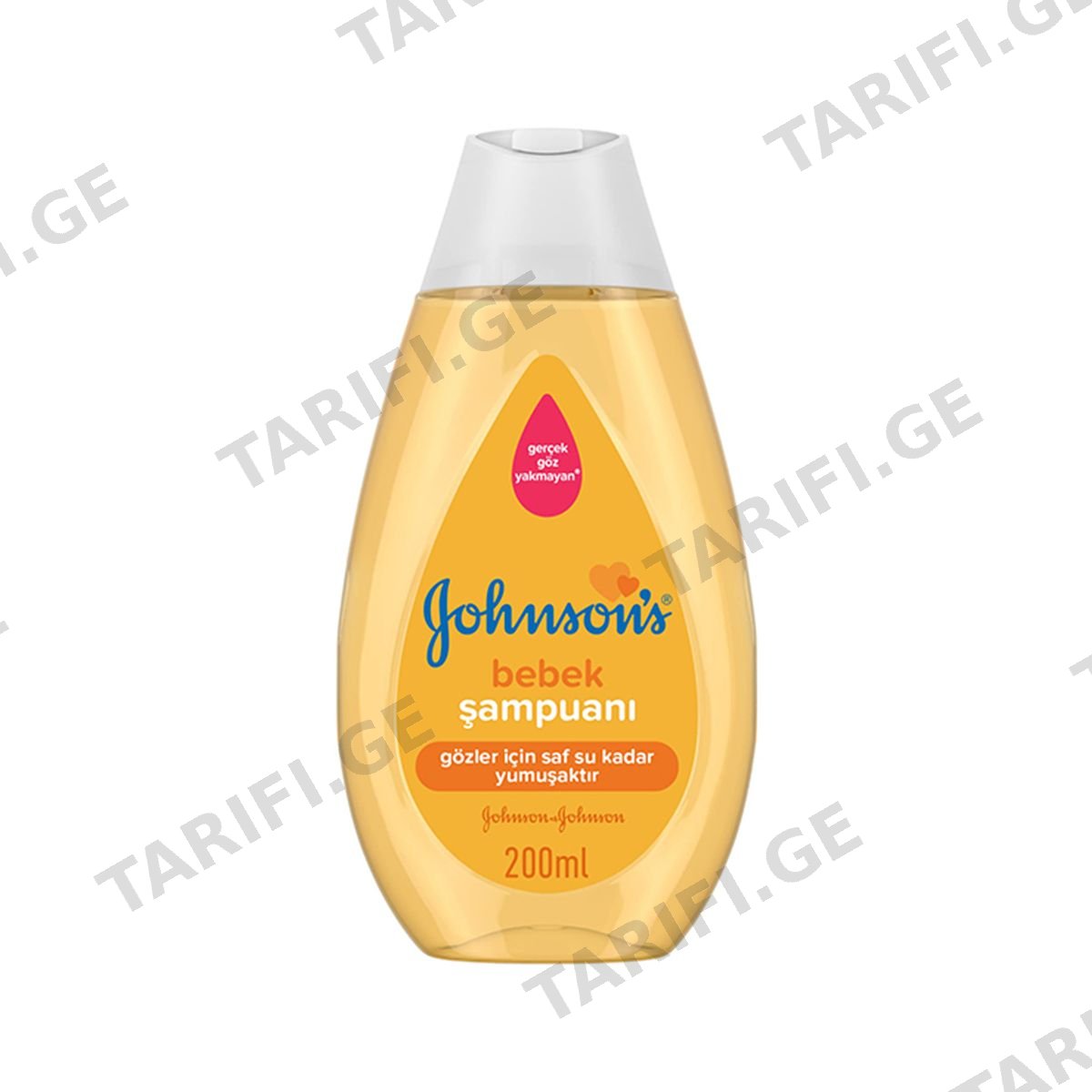 ბავშვის შამპუნი 200 მლ 7835 ჯონსონს ბეიბი - Johnsons baby