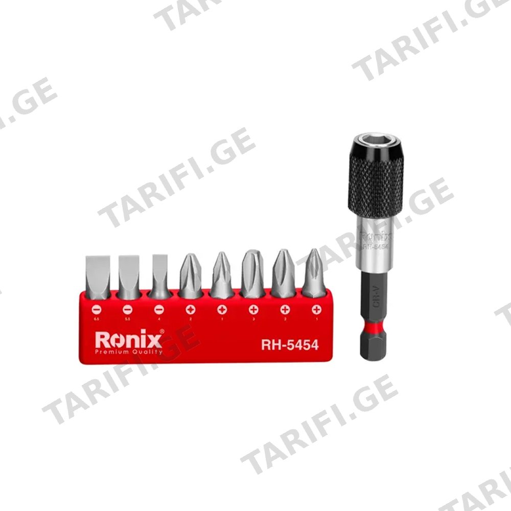 ნაკრები ბიტების დამჭერით Ronix RH-5454