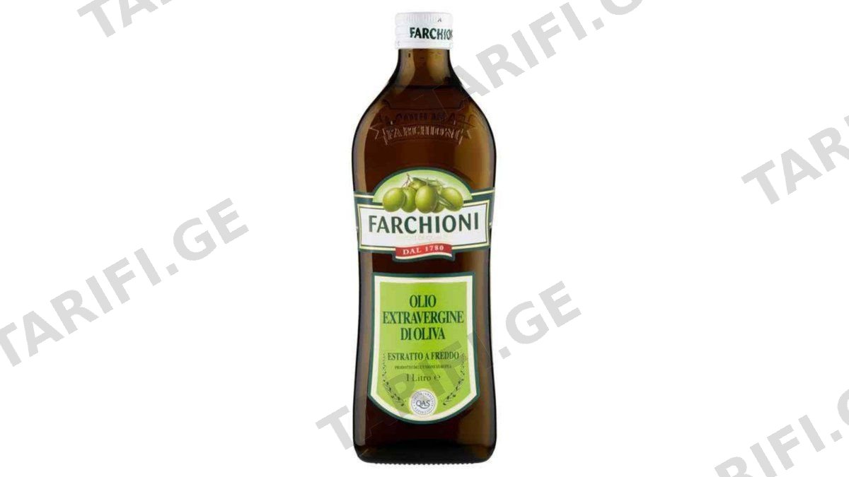 FARCHIONI ზეითუნის ზეთი-ექსტრა ვერჯინე 500 მლ