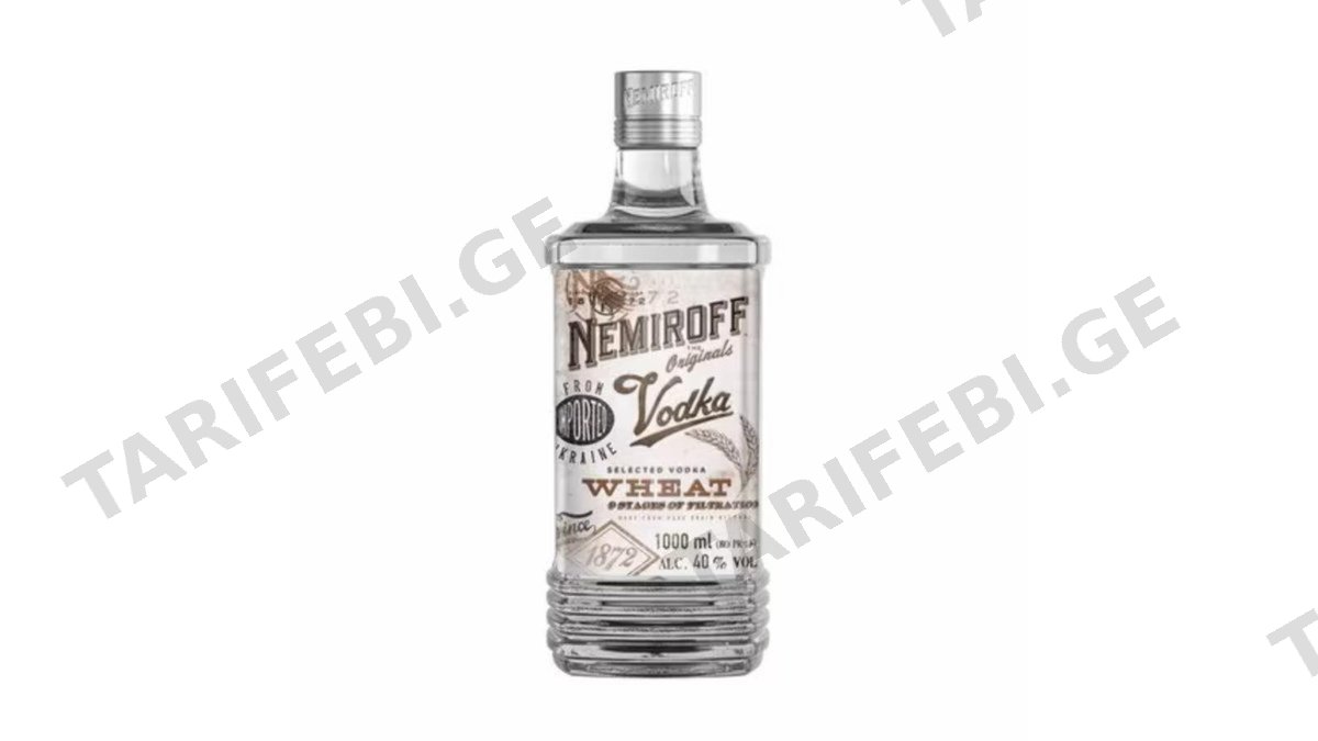 Nemiroff არაყი ხორბლის 1ლ