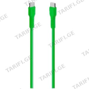Ttec USB-C To USB-C 60W PD/QC Fast Charging/Data Cable 120cm 2DK59NY