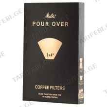 Melitta Pour-over 1X4/40 For Amano, Epour, Epos ყავის ფილტრი