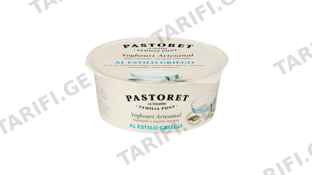 PASTORET-იოგურტი ბერძნული 125გრ