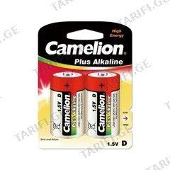 ელემენტი Camelion D Plus Alkaline 2 ც
