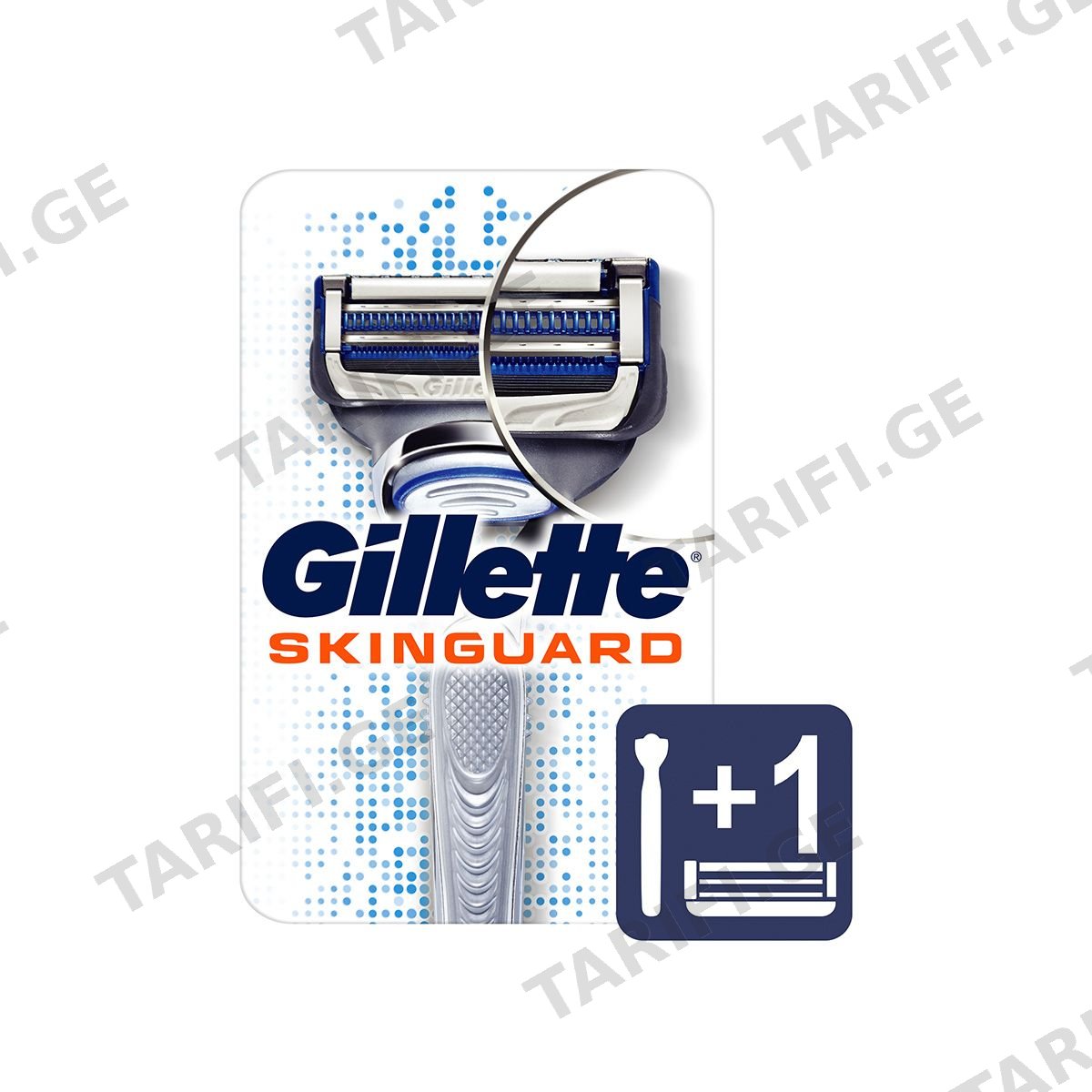 საპარსი დანადგარი მაჩ-3 1 პირით 8128 ჯილეტი - Gillette