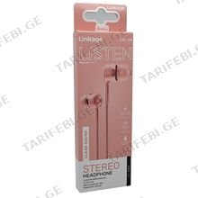 LINKAGE LKL-24 Pink ყურსასმენი