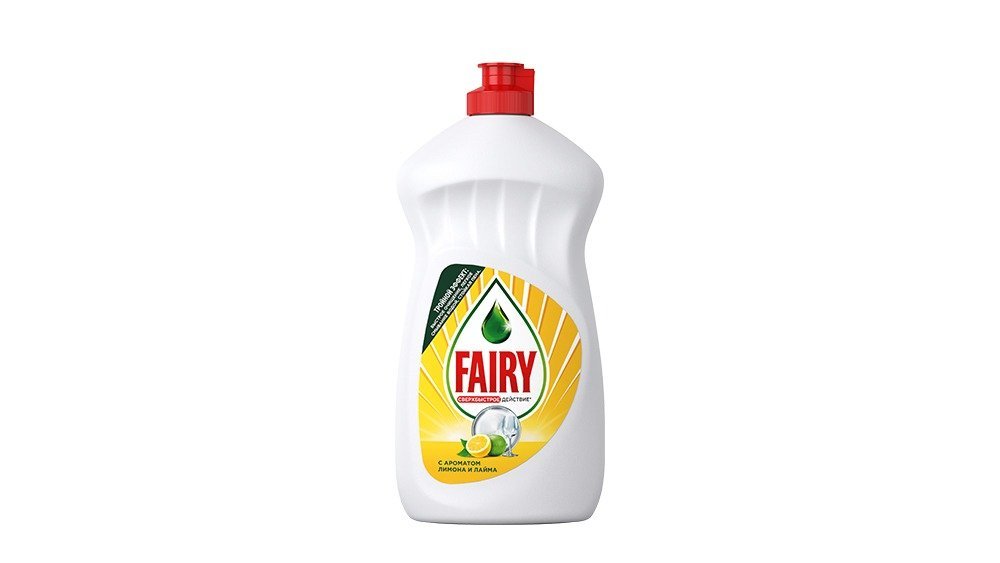 Fairy ჭურჭლის სარეცხი სითხე ლიმონი 450მლ
