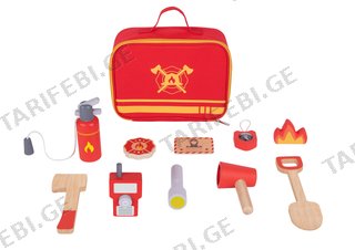 Little Firefighter Play Set — „პატარა მეხანძრის სათამაშო ნაკრები“