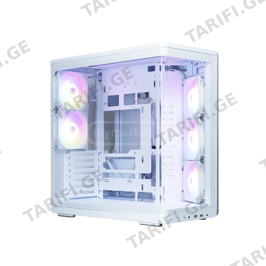 Zalman P60 White ATX Dual-Chamber PC Case