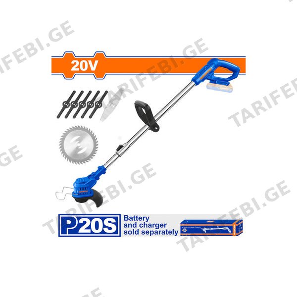 უსადენო ბალახის სათიბი 20V (WGTP510) WADFOW