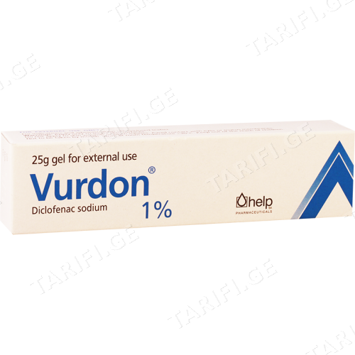 ვურდონი გელი 1% 25გრ ტუბი #1