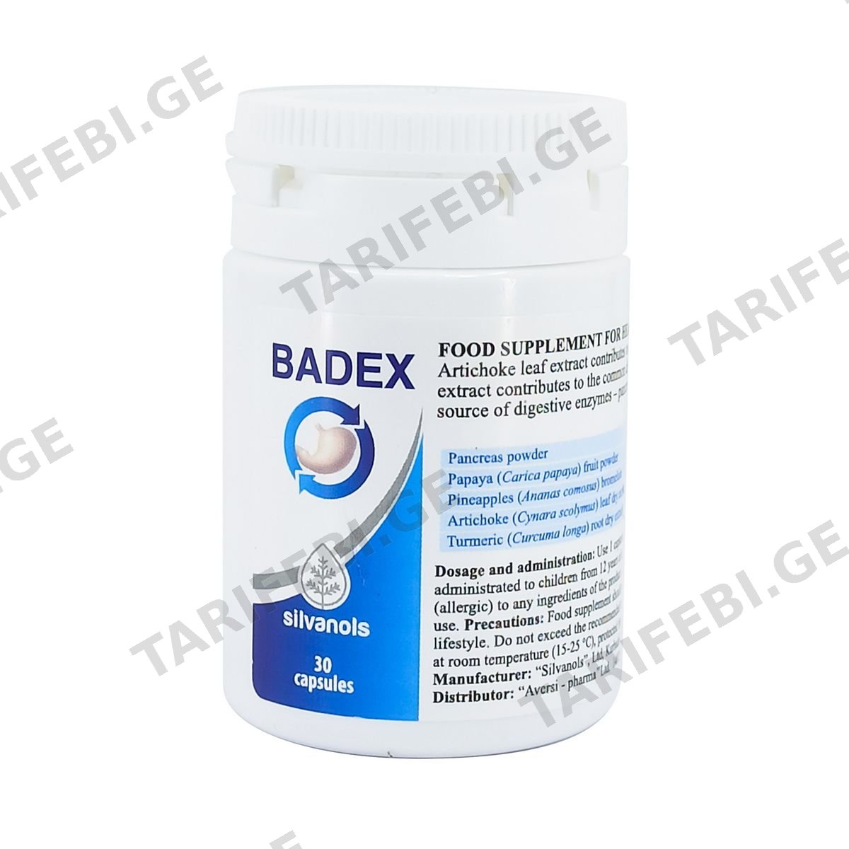 ბადექსი - Badex 30 კაფსულა