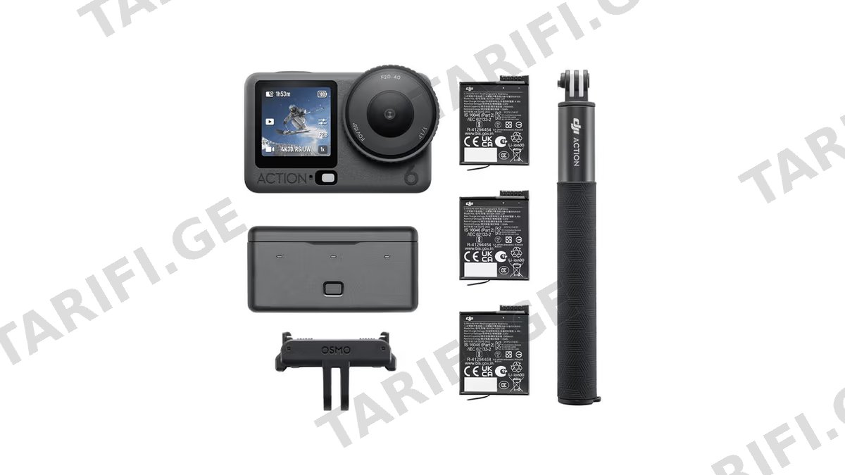 DJI Osmo Action 6 Adventure Combo