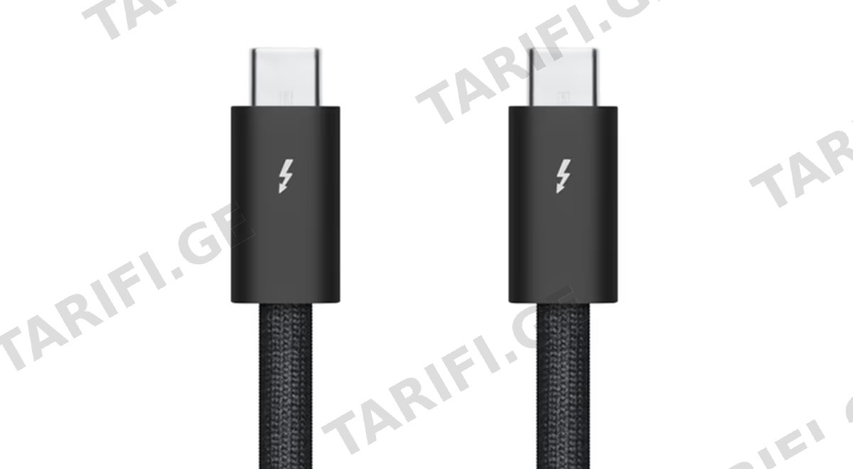 Thunderbolt 5 Pro Cable (1m). Original. MC9C4AM/A