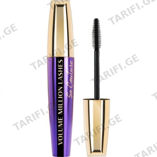 ლორეალი - ტუში Volume Million Lashes SoCouture Extra Black 8.9მლ #1 #1 Volume Million Lashes So Couture