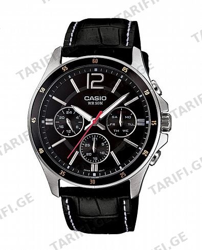 მამაკაცის მაჯის საათი CASIO | MTP-1374L-1AVDF