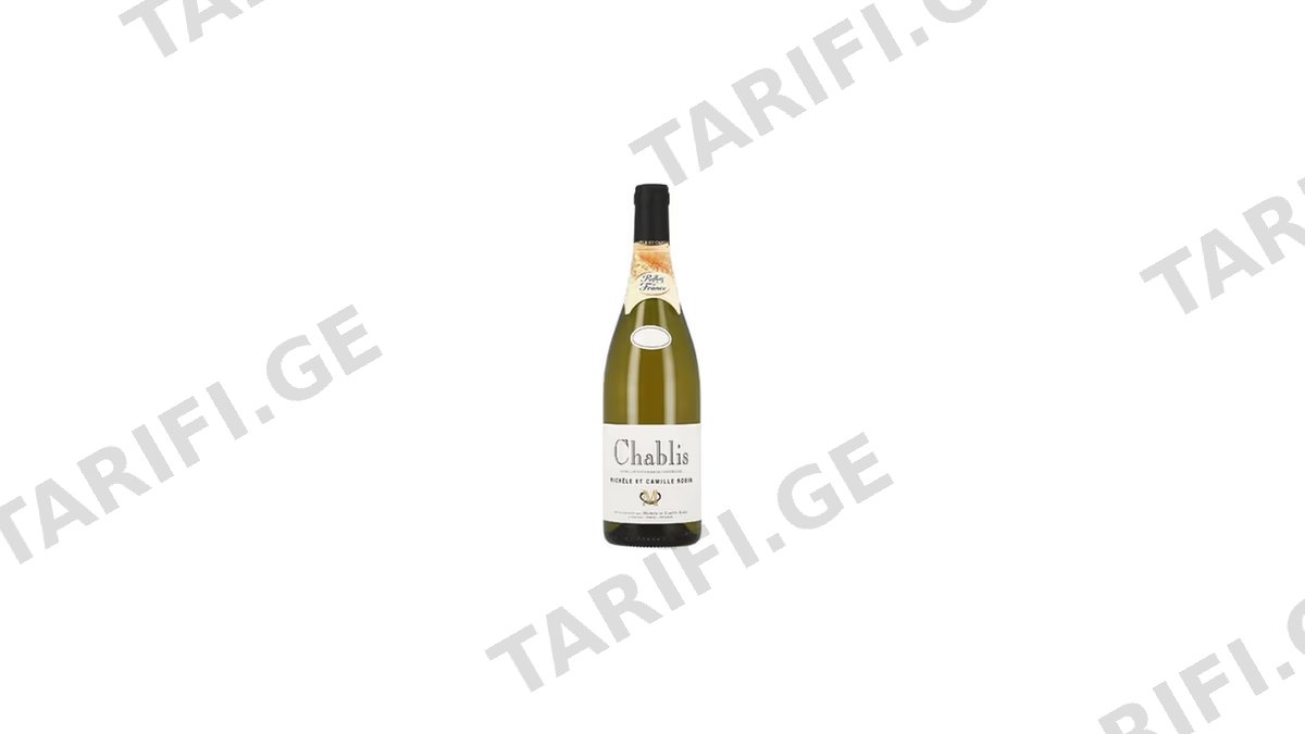 CRF CHABLIS თეთრი მშრალი ღვინო 12.5% 0.75ლ