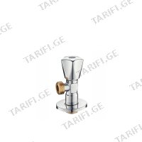 (1/2''x1/2'') ვენტილი (არკოს კრანი) სრული ბრუნით KETTLER-14715