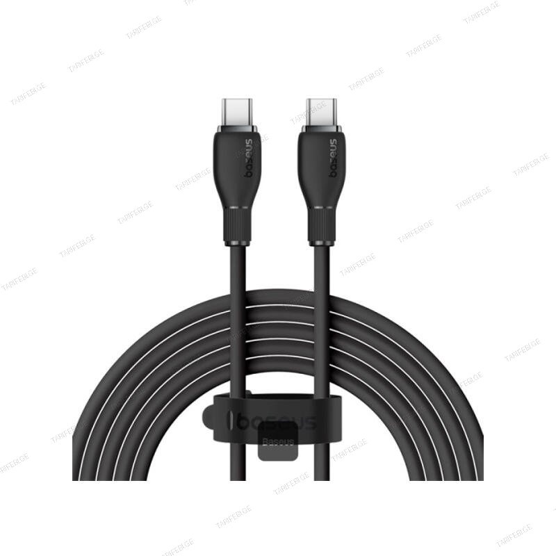Baseus Pudding Series Fast Charging Cable Type-C to Type-C 100W 1.2m P10355702111-B1 Cluster Black
