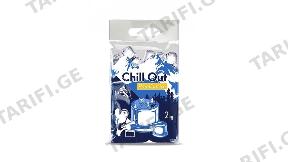 CHILL OUT ყინულის კუბები 2კგ