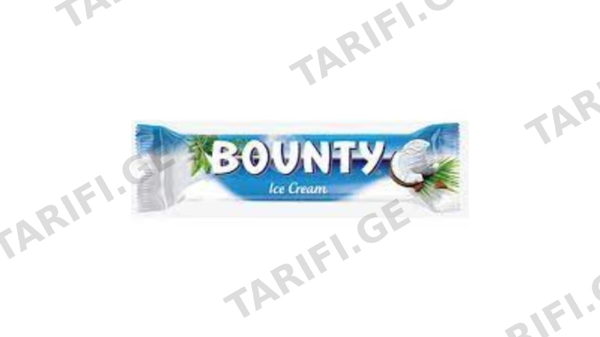 "BAUNTY"- ნაყინის ბატონი 39 გრ 1x24