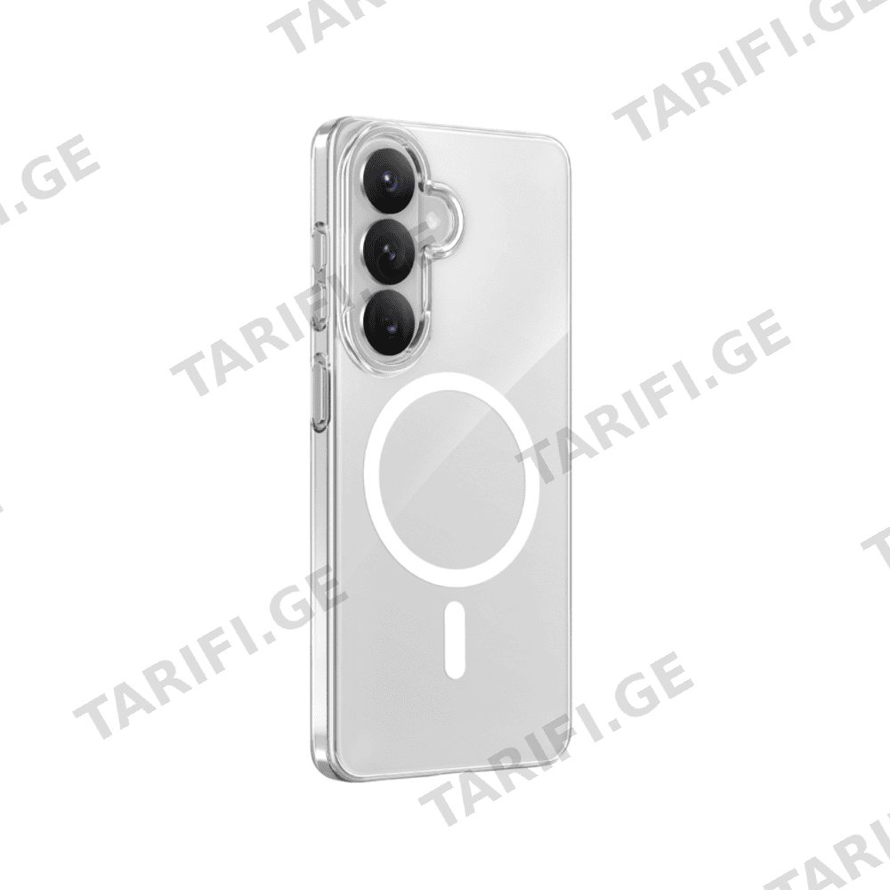 სილიკონის ქეისი Transparent Case with Magsafe Samsung Galaxy S26