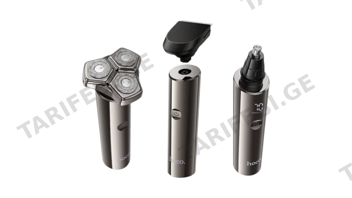 hoco HP36 3-in-1 წვერის და ცხვირის ტრიმერი
